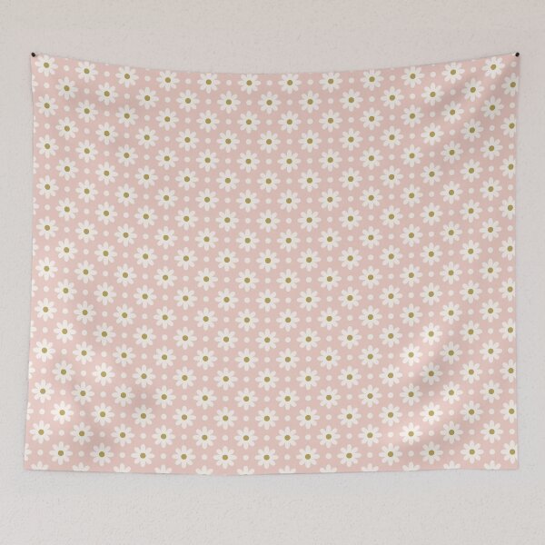Item preview, daisies and dots pink designed and sold by Chelsea Jay.