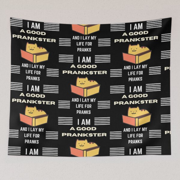 Item preview, Happy april fools day I am a good prankster ever  designed and sold by Yaatra.