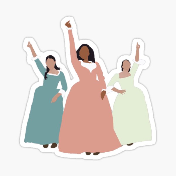 Hamilton the Musical Sticker Pack Decal Stickers for Laptop, . Hamilton  Stickers, Hamilton Gifts Schuyler Sisters, King George 