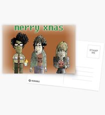 The IT Crowd X-mas Card Postcards