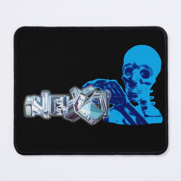 Item preview, Chrome Y2k Aesthetic Blue Skeleton designed and sold by M1lkslyvan.