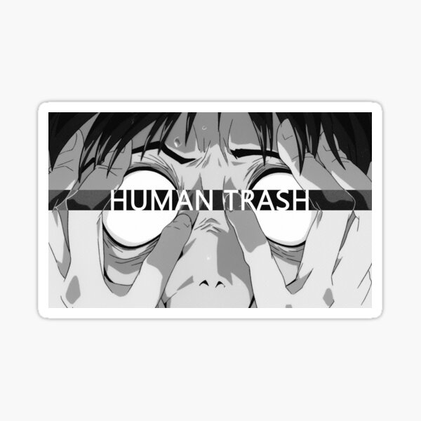 supreme anime sticker