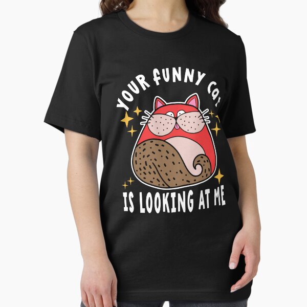 Item preview, Your Funny Cute Cat Looking At Me designed and sold by samah82.