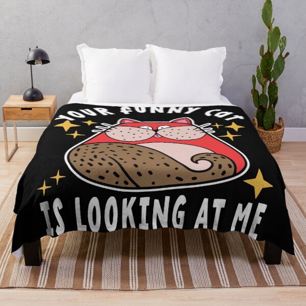 Item preview, Your Funny Cute Cat Looking At Me designed and sold by samah82.