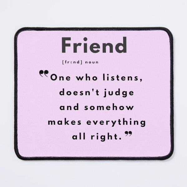 Item preview, Friend Quotes. designed and sold by TyraArt818.