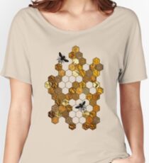 Golden Honeycomb Women's Relaxed Fit T-Shirt
