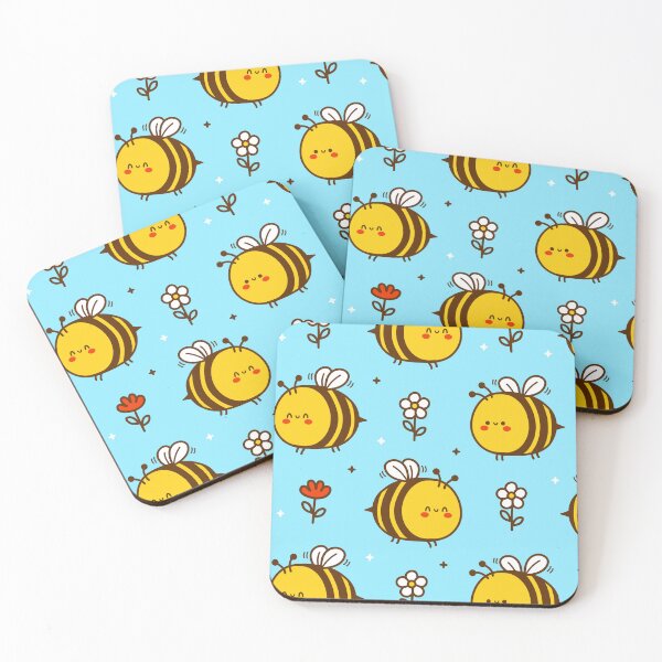 Item preview, cute bees designed and sold by Beeroclock.