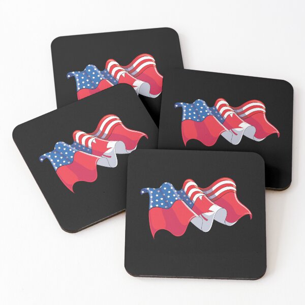 Item preview, America Canadian Flag US Flag American Canada designed and sold by bestshirtdesign.