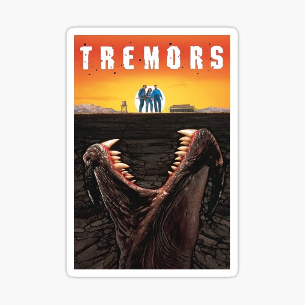 Tremors Horror Movie Sticker