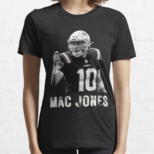 Mac Jones White T-Shirt Print #1247702 Online