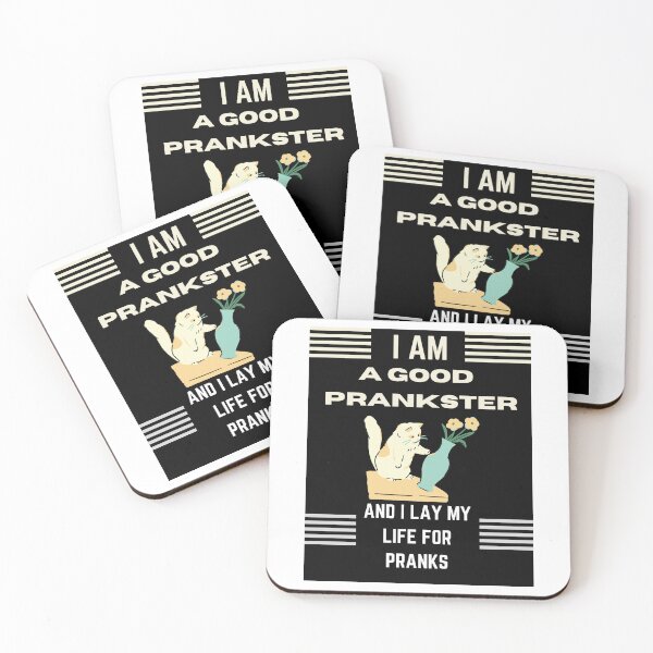 Item preview, Funny cat april fools day i am a good prankster  designed and sold by Yaatra.