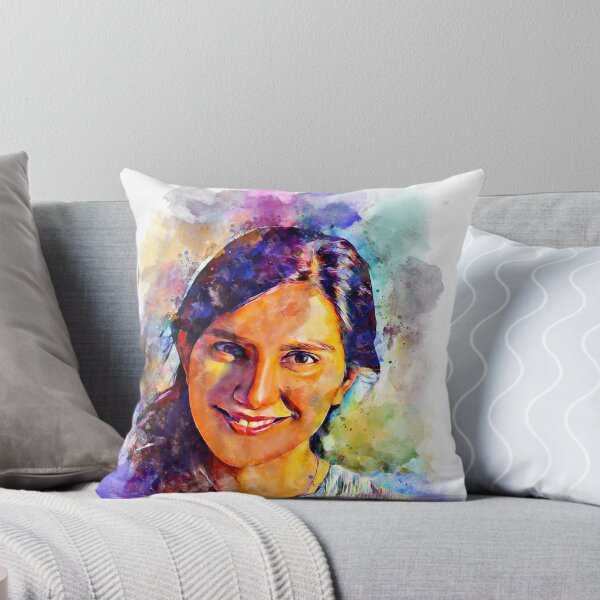Item preview, Custom watercolor portrait designed and sold by Nora Gad.