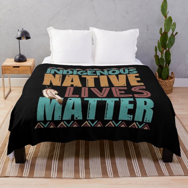 Item preview, Indigenous Native Lives Matter designed and sold by alfonsomangan.