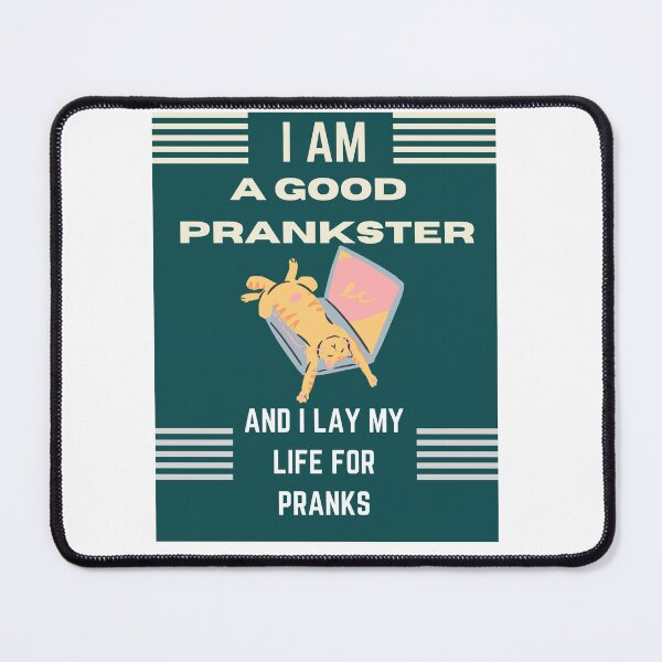 Item preview, Funny cat april fools day i am a good prankster designed and sold by Yaatra.