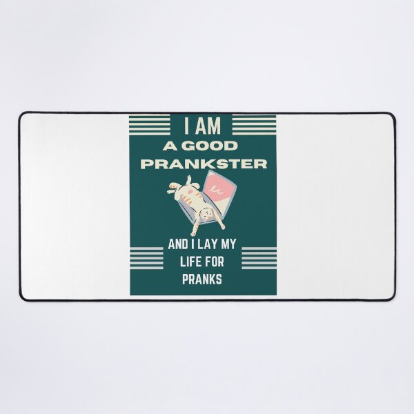 Item preview, Funny cat april fools day i am a good prankster designed and sold by Yaatra.