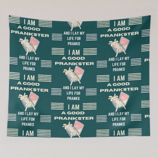 Item preview,  Funny cat april fools day i am a good prankster  designed and sold by Yaatra.