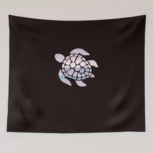 Item preview, Sea Turtle Pink Beach Sticker designed and sold by CosaArmando.