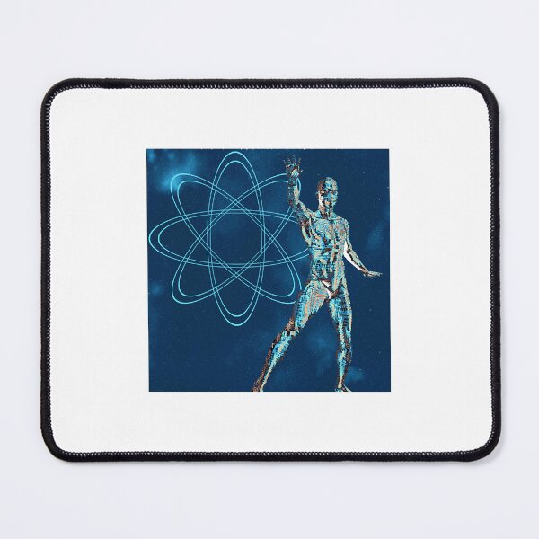 Item preview, Cyborg and atom model  designed and sold by BFRj8rnk.