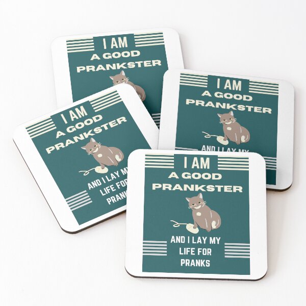 Item preview,  Funny cat april fools day i am a good prankster  designed and sold by Yaatra.