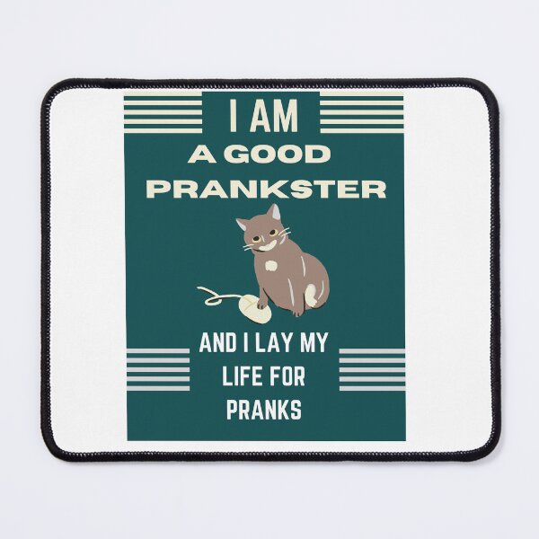 Item preview, Funny cat april fools day i am a good prankster designed and sold by Yaatra.