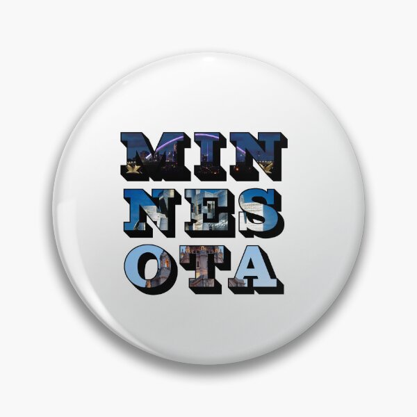 Item preview, Minnesota w/ National Landmarks designed and sold by Pajamurai.