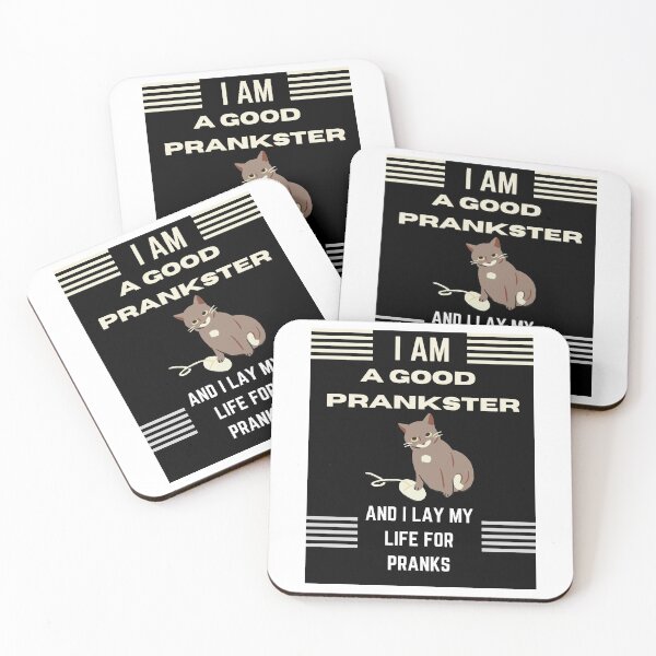 Item preview,  Funny cat playing with computer mouse april fools day i am a good prankster  designed and sold by Yaatra.