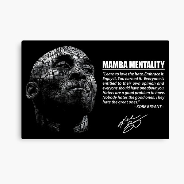 Mentality Learn To Love Canvas Print