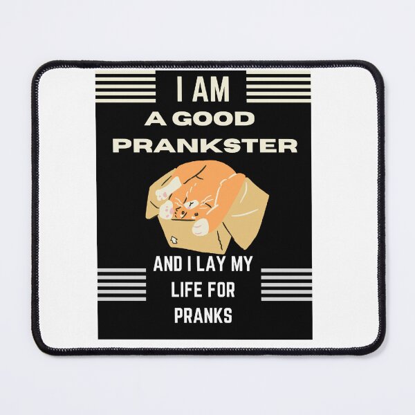 Item preview, Funny cat playing with box april fools day i am a good prankster designed and sold by Yaatra.
