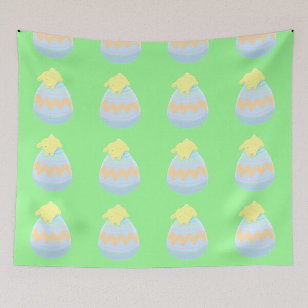 Item preview, Cute Easter bunny with big egg designed and sold by MeowMeowsShop.