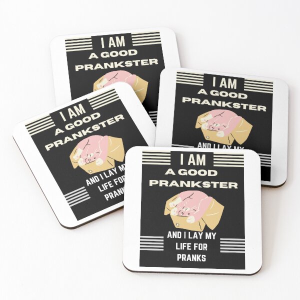 Item preview, Funny cat playing with box april fools day i am a good prankster  designed and sold by Yaatra.