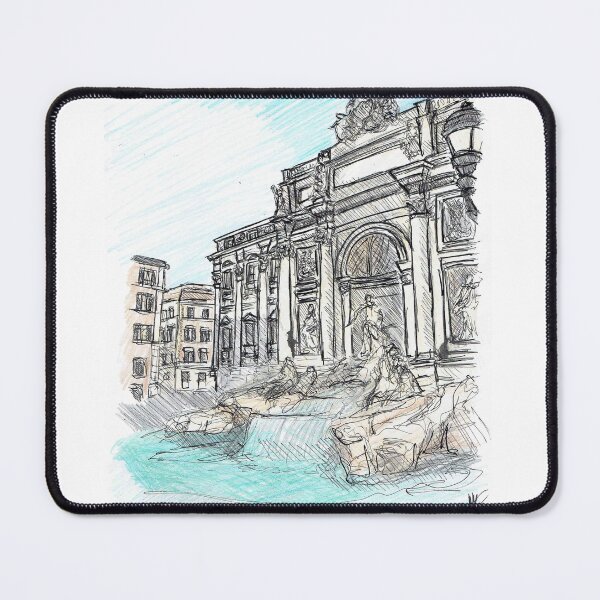 Item preview, Trevi Fountain- Rome designed and sold by mchanaart.