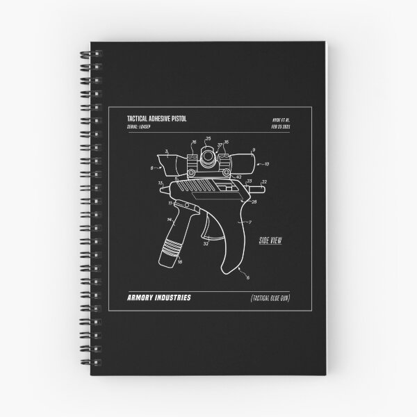 Item preview, Tactical Glue Gun (White Outline) designed and sold by Rzera-.