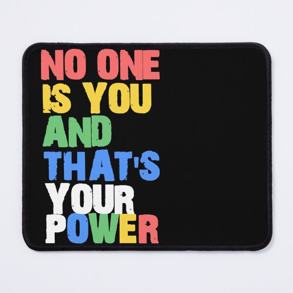 Item preview, Turning Red, No One Is You And Thats Your Power designed and sold by Arab Fashion.