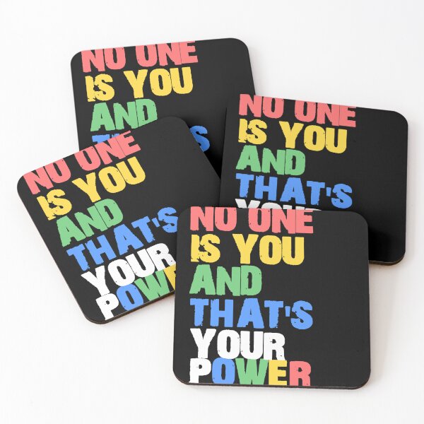 Item preview, Turning Red, No One Is You And Thats Your Power designed and sold by Arab Fashion.