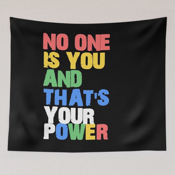 Item preview, Turning Red, No One Is You And Thats Your Power designed and sold by Arab Fashion.