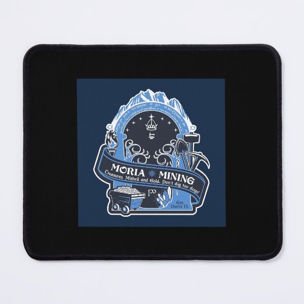 Item preview, Mines of Moria Art Board Print designed and sold by Cadstep4545.