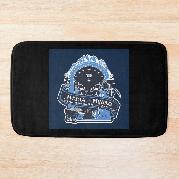 Item preview, Mines of Moria Art Board Print designed and sold by Cadstep4545.