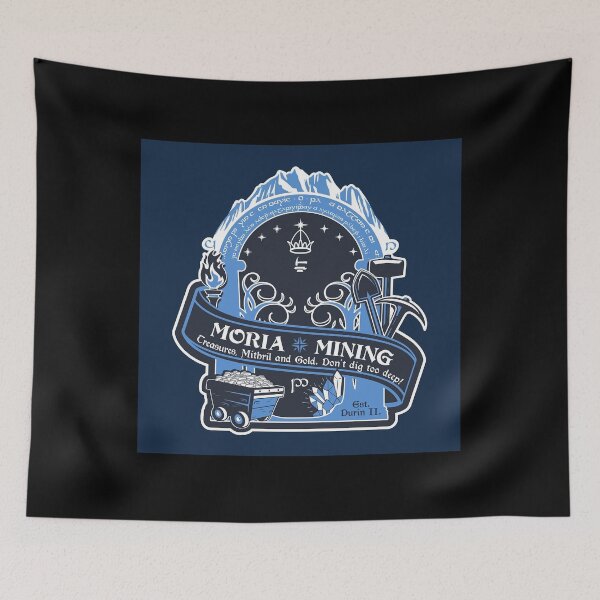 Item preview, Mines of Moria Art Board Print designed and sold by Cadstep4545.