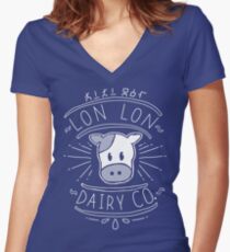Zelda Shirt Women's Fitted V-Neck T-Shirt