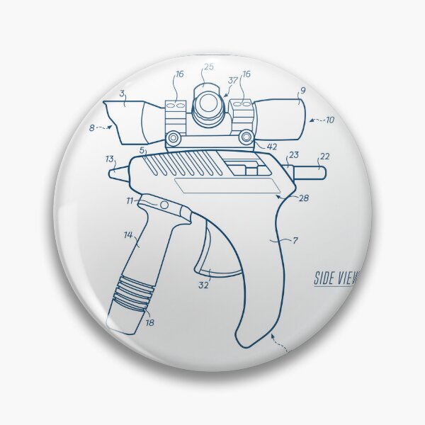 Item preview, Tactical Glue Gun (Blue Outline) designed and sold by Rzera-.