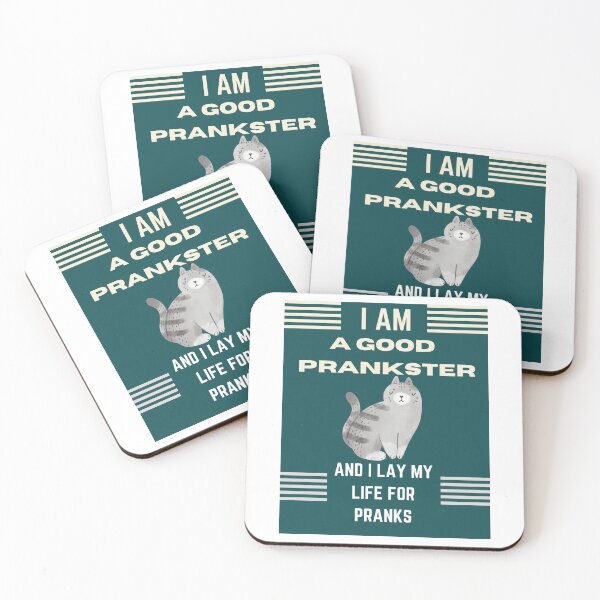 Item preview,  Funny cat april fools day i am a good prankster  designed and sold by Yaatra.