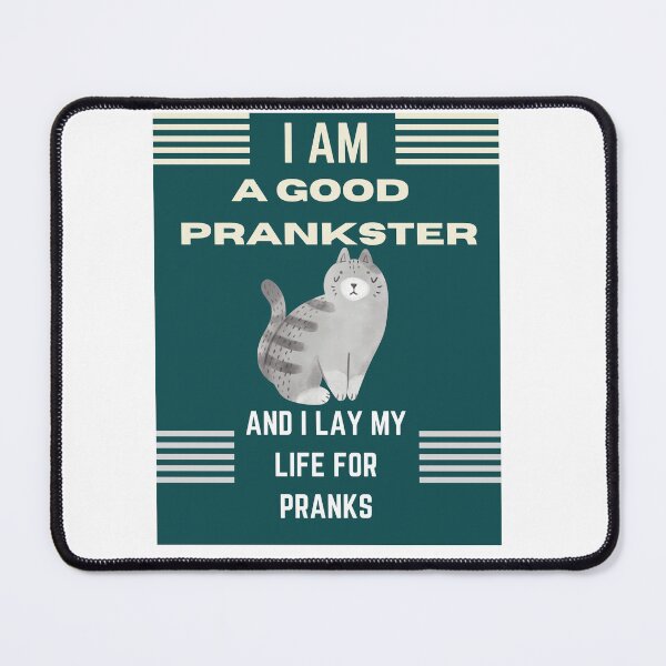 Item preview, Funny cat april fools day i am a good prankster designed and sold by Yaatra.