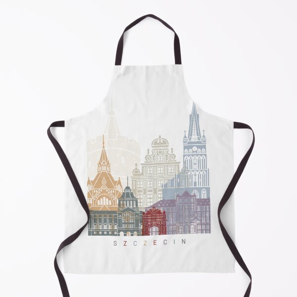 Item preview, Szczecin skyline poster designed and sold by paulrommer.