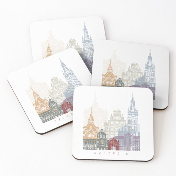 Item preview, Szczecin skyline poster designed and sold by paulrommer.