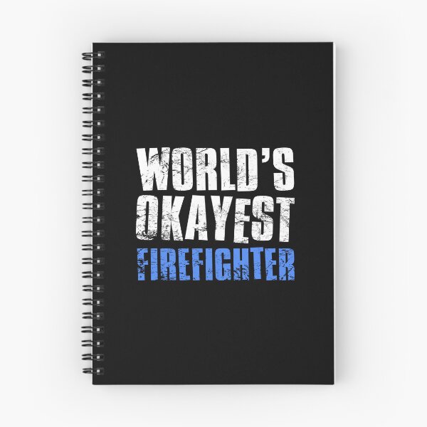 Item preview, Worlds Okayest Fire Fighter designed and sold by FNStuff.