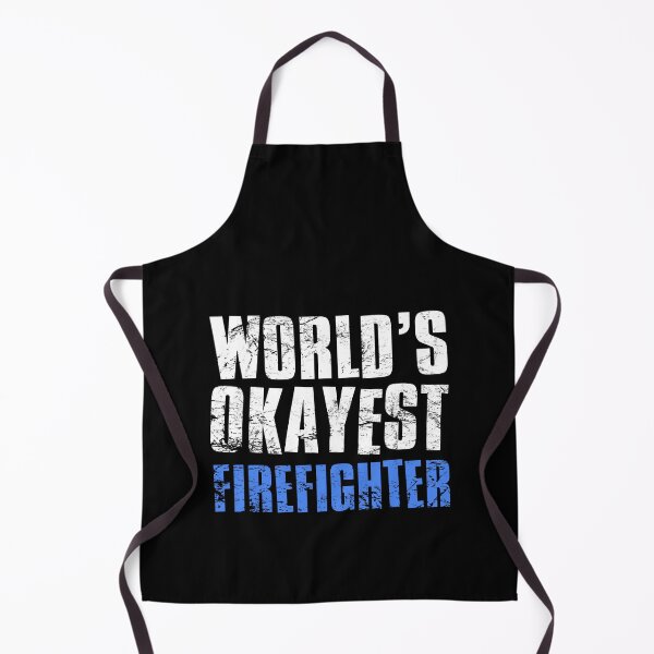 Item preview, Worlds Okayest Fire Fighter designed and sold by FNStuff.