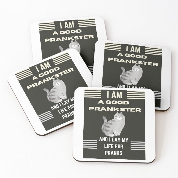 Item preview,  Funny cat april fools day i am a good prankster  designed and sold by Yaatra.