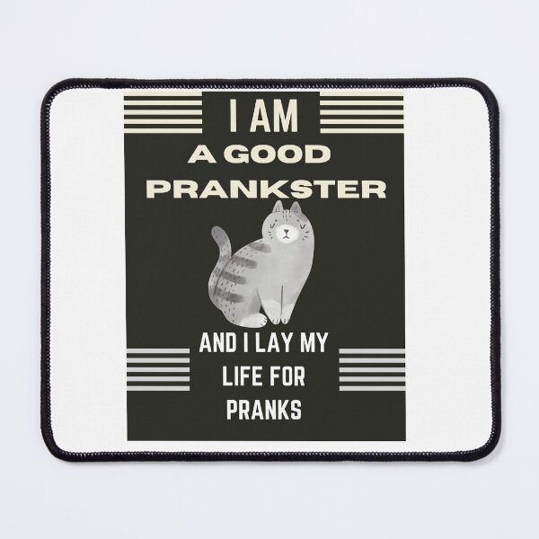 Item preview, Funny cat april fools day i am a good prankster designed and sold by Yaatra.