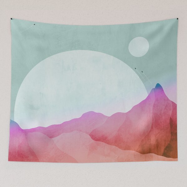 Item preview, The spring mountain dunes designed and sold by Swadeillustrations.