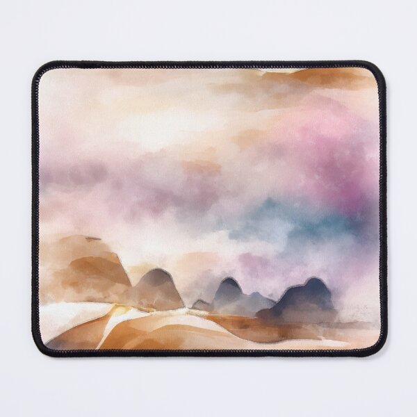 Item preview, Abstract Minimalist Art 01 Landscape Watercolor designed and sold by mhfoto.